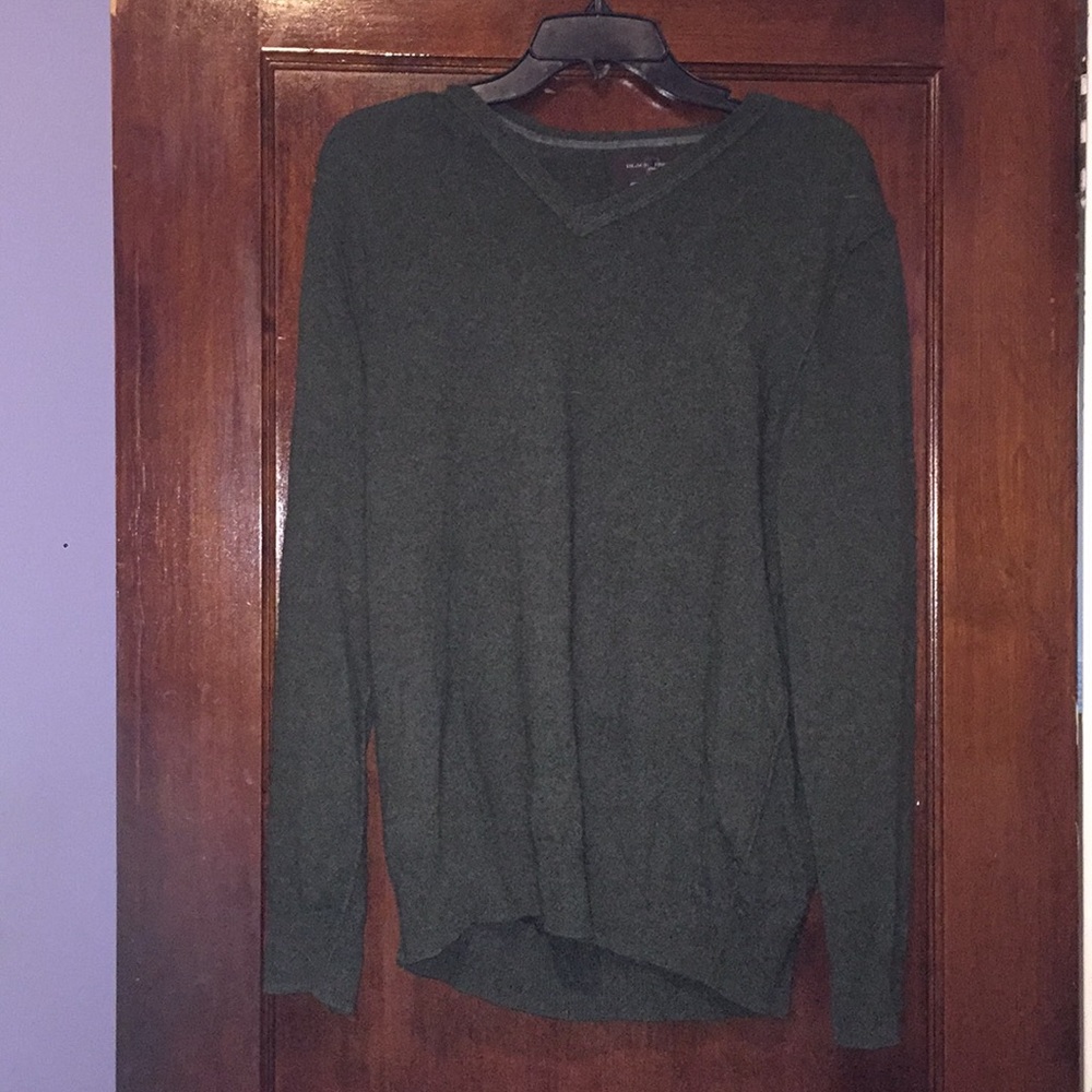 Black Brown Cashmere Sweater
